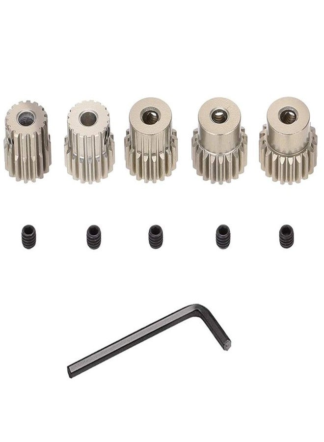Globact 48DP 3.175mm 16T 17T 18T 19T 20T Pinion Motor Gear for 1/10 RC Car Brushed Brushless Motor - Image 1